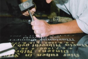 Engraving Stone