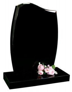 Headstone Black Curve