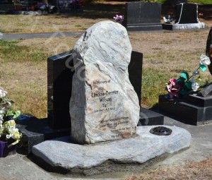 Westcoast Schist Headstone