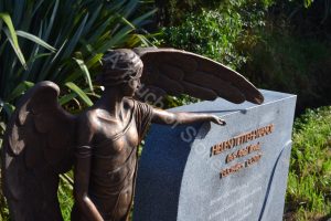 Bronze Guard Headstone