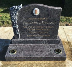 Fragile Blue Headstone