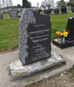 Leaves Ascending Headstone