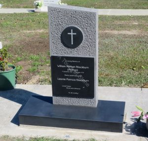 Red Dragon Headstone