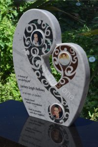 Together forever headstone