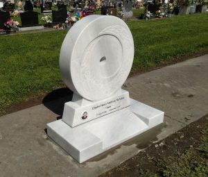 Whirl Headstone